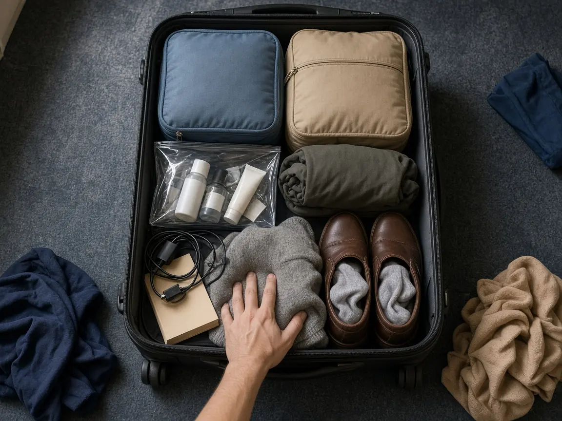 Packfehler beim Handgepäck, die unterwegs Zeit kosten
